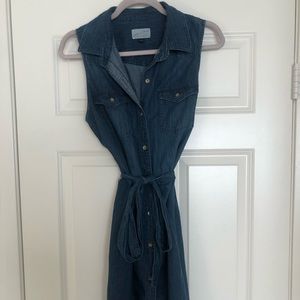 Chambray Denim Dress